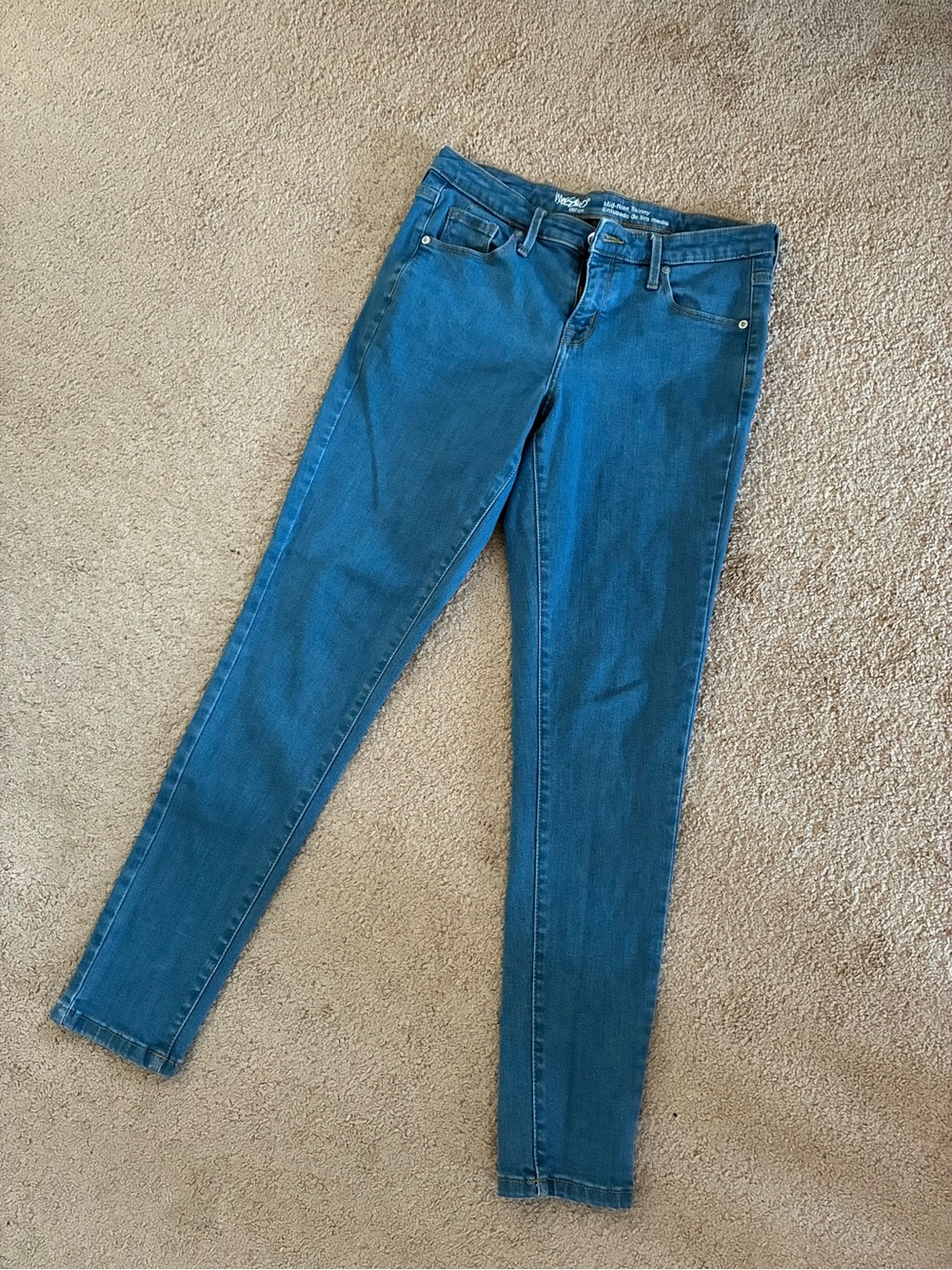 Mossimo Supply Co. Women's Skinny Jeans in Blue Wash